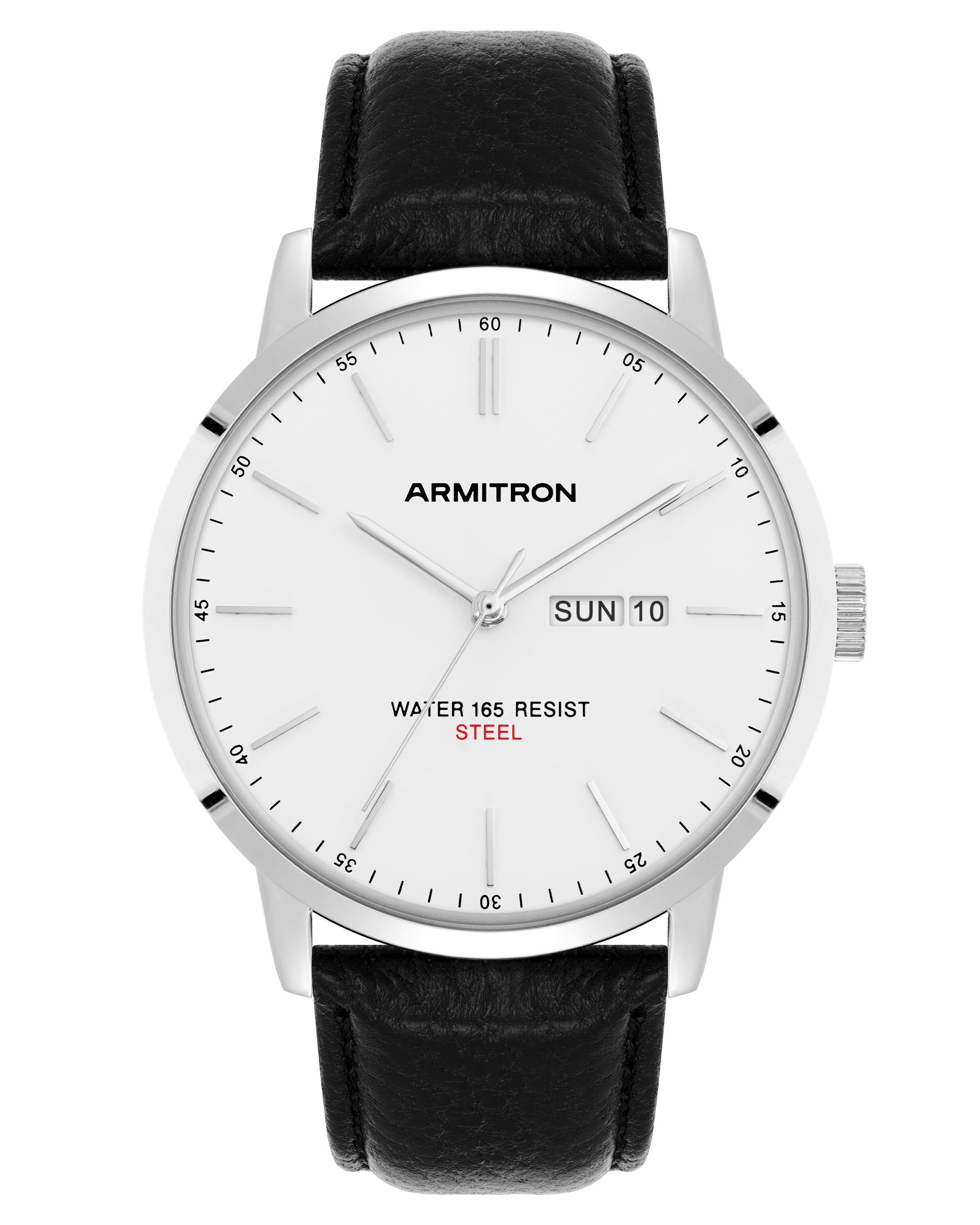 Miles™ | 42mm, White/Black-Men-Armitron
