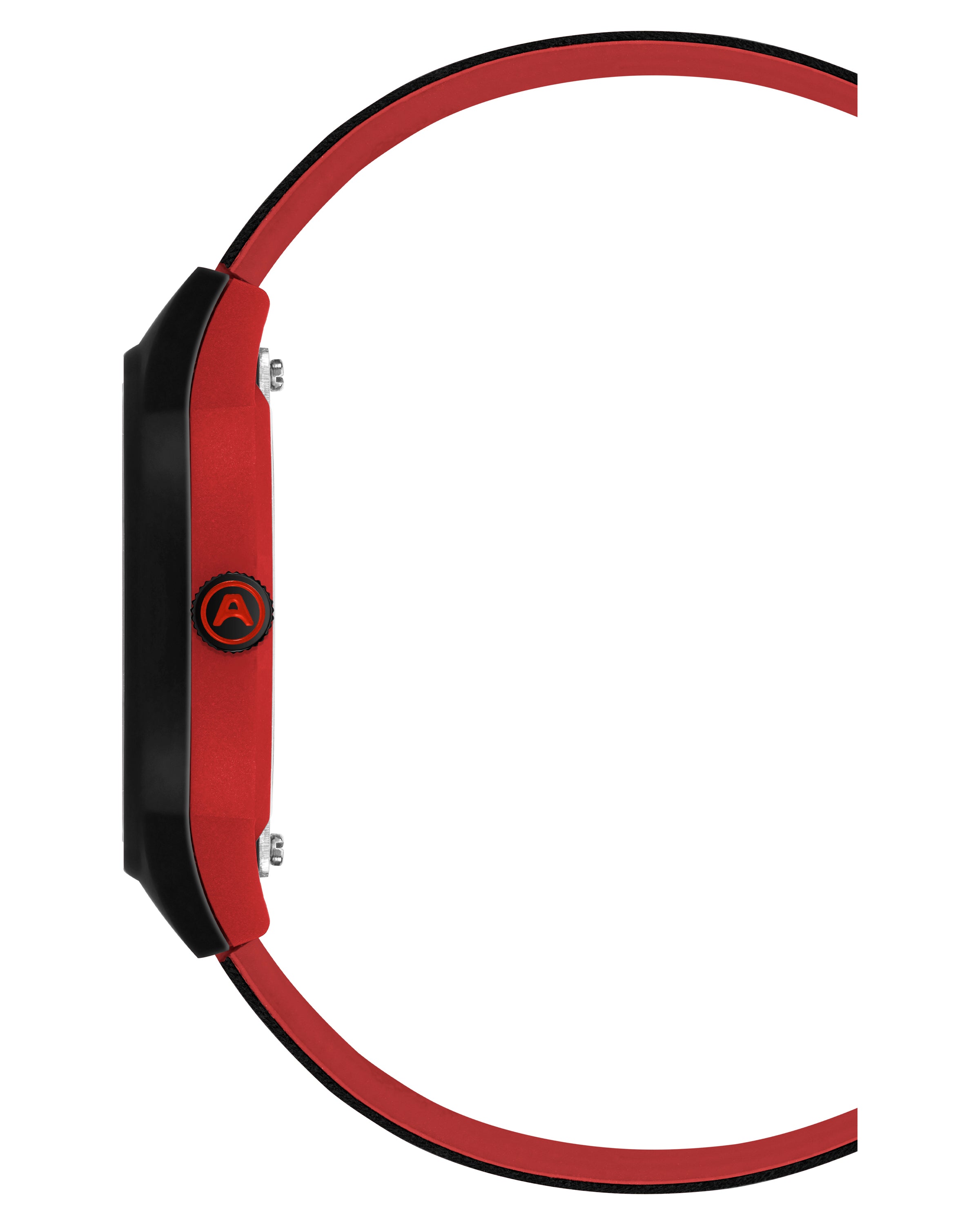 A-Watch™ | 35.5mm, Black with Red-Men-Armitron