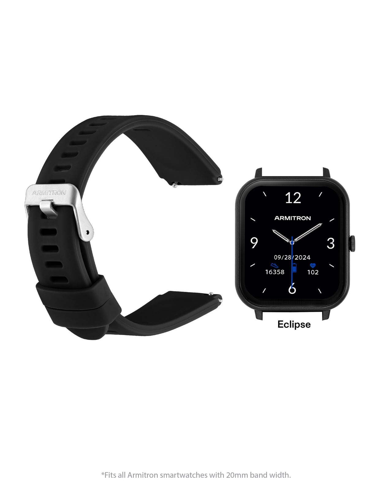 Smooth Armitron Connect Band™ | 20mm-Smart-Armitron