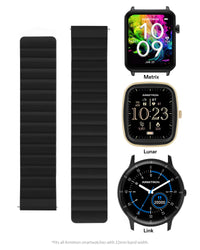 Thumbnail for Magnetic Silicone Armitron Connect Band™ | 22mm-Smart-Armitron