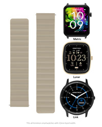 Thumbnail for Magnetic Silicone Armitron Connect Band™ | 22mm-Smart-Armitron