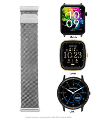 Thumbnail for Mesh Armitron Connect Band™ | 22mm-Smart-Armitron