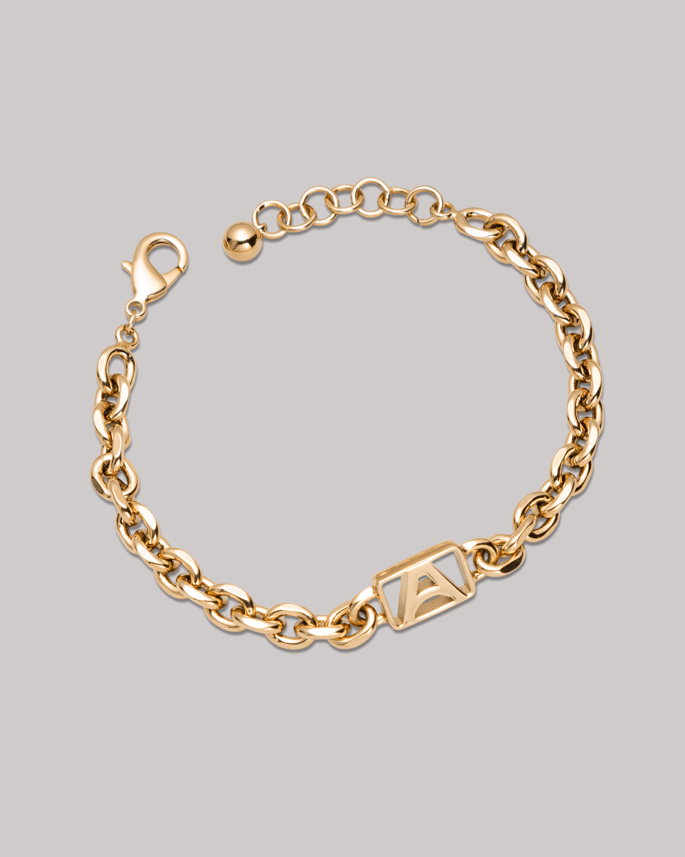 Link & Logo Bracelet™ | Gold-Accessories-Armitron