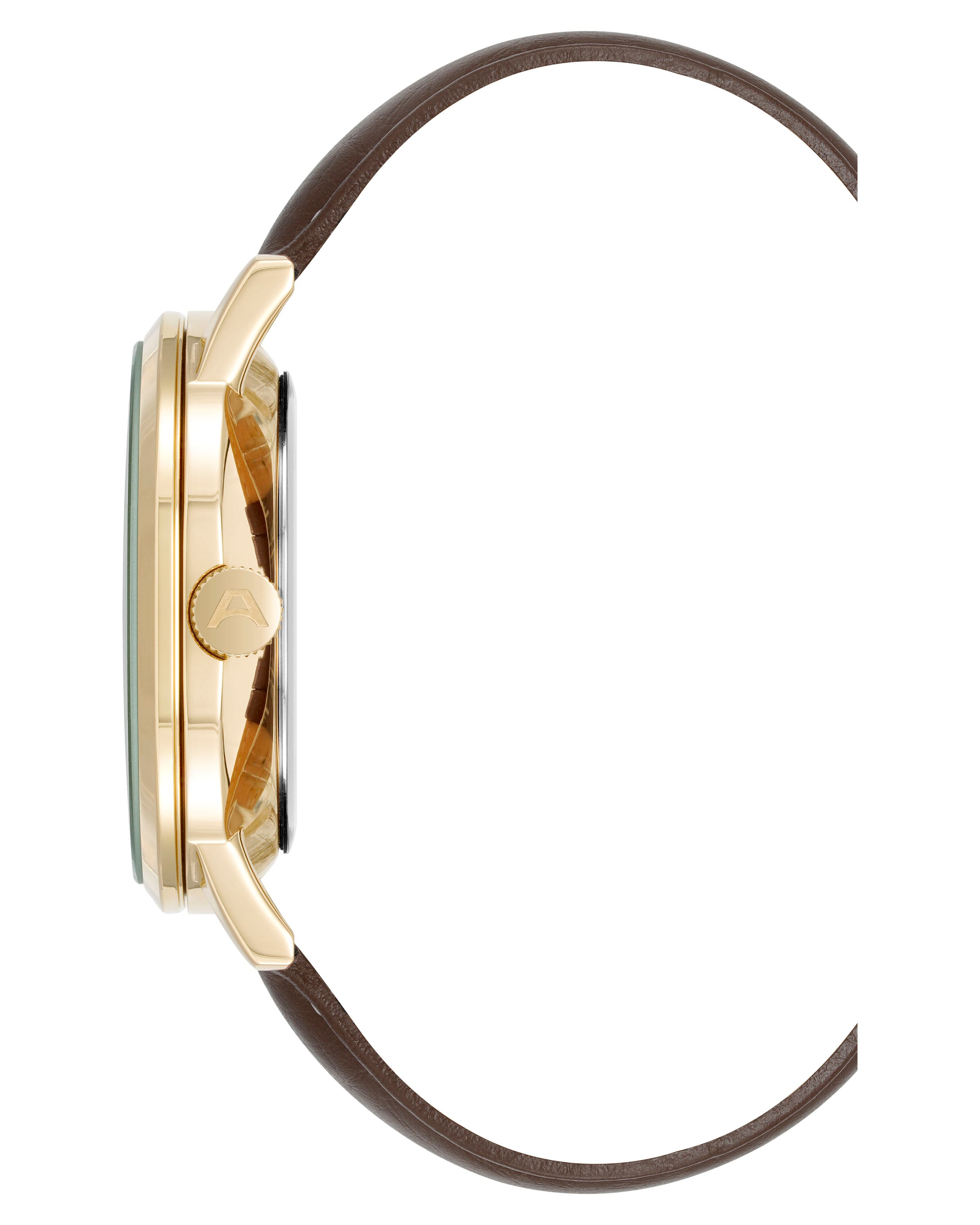 Hudson™ | 42mm, Brown Leather